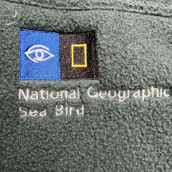 Patagonia Synchilla Jacket Men's XL Green Full Zip Fleece Nat Geo Gorpcore - Picture 8 of 9